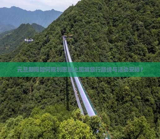 元旦期间如何规划恩施土司城旅行路线与活动安排？