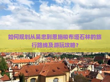 如何规划从吴忠到恩施梭布垭石林的旅行路线及游玩攻略？