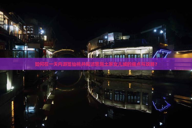 如何在一天内游览仙桃并探访恩施土家女儿城的痛点与攻略？