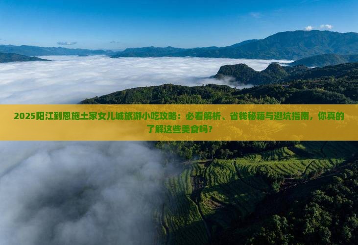 阳江到恩施土家女儿城旅游小吃