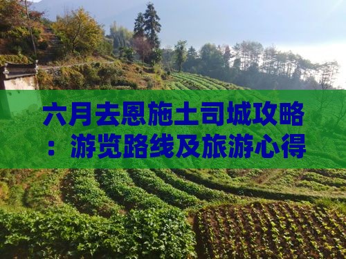 六月去恩施土司城攻略：游览路线及旅游心得