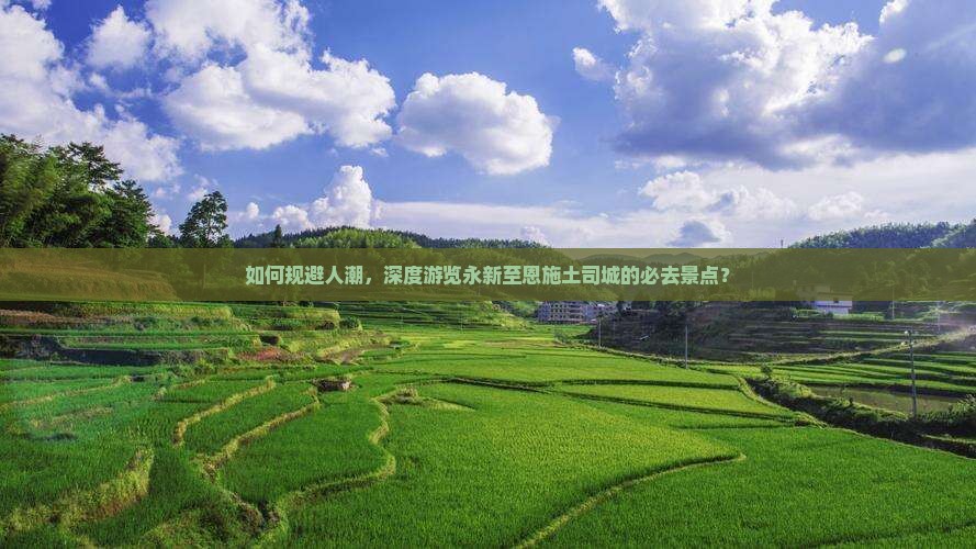 如何规避人潮，深度游览永新至恩施土司城的必去景点？