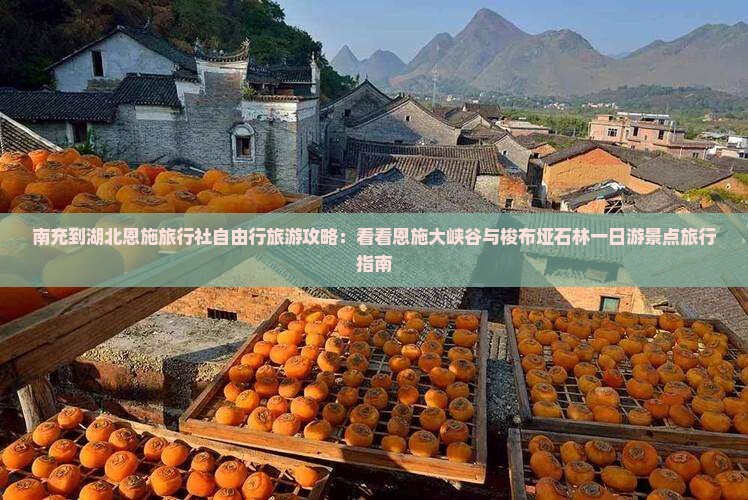 南充到湖北恩施旅行社自由行旅游攻略：看看恩施大峡谷与梭布垭石林一日游景点旅行指南