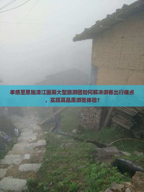 孝感至恩施清江画廊大型旅游团如何解决游客出行痛点，实现高品质游览体验？