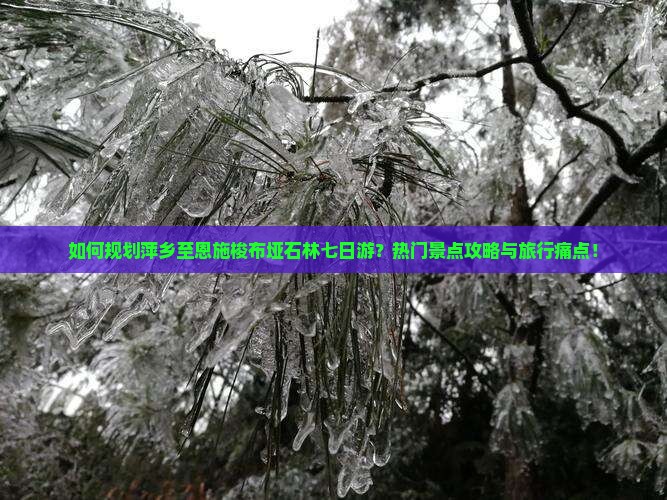 如何规划萍乡至恩施梭布垭石林七日游？热门景点攻略与旅行痛点！