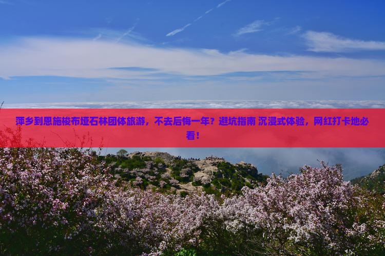 萍乡到恩施梭布垭石林团体旅游
