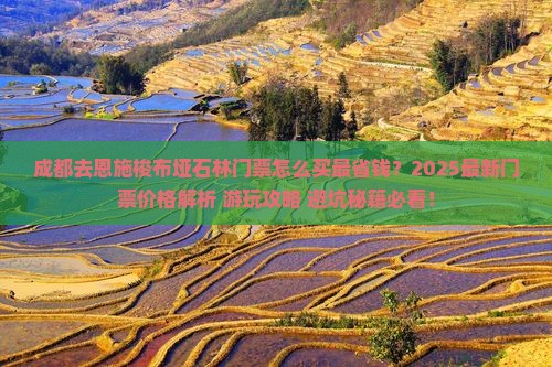 成都去恩施梭布垭石林门票