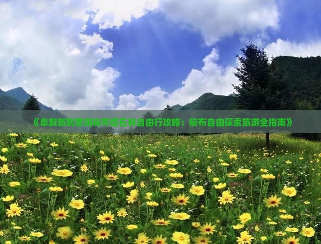 《阜新新到恩施梭布垭石林自由行攻略：梭布自由探索旅游全指南》