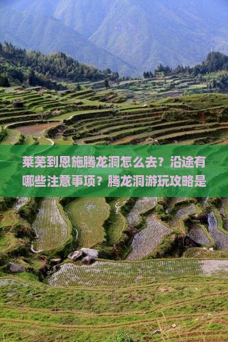 莱芜到恩施腾龙洞怎么去？沿途有哪些注意事项？腾龙洞游玩攻略是什么？