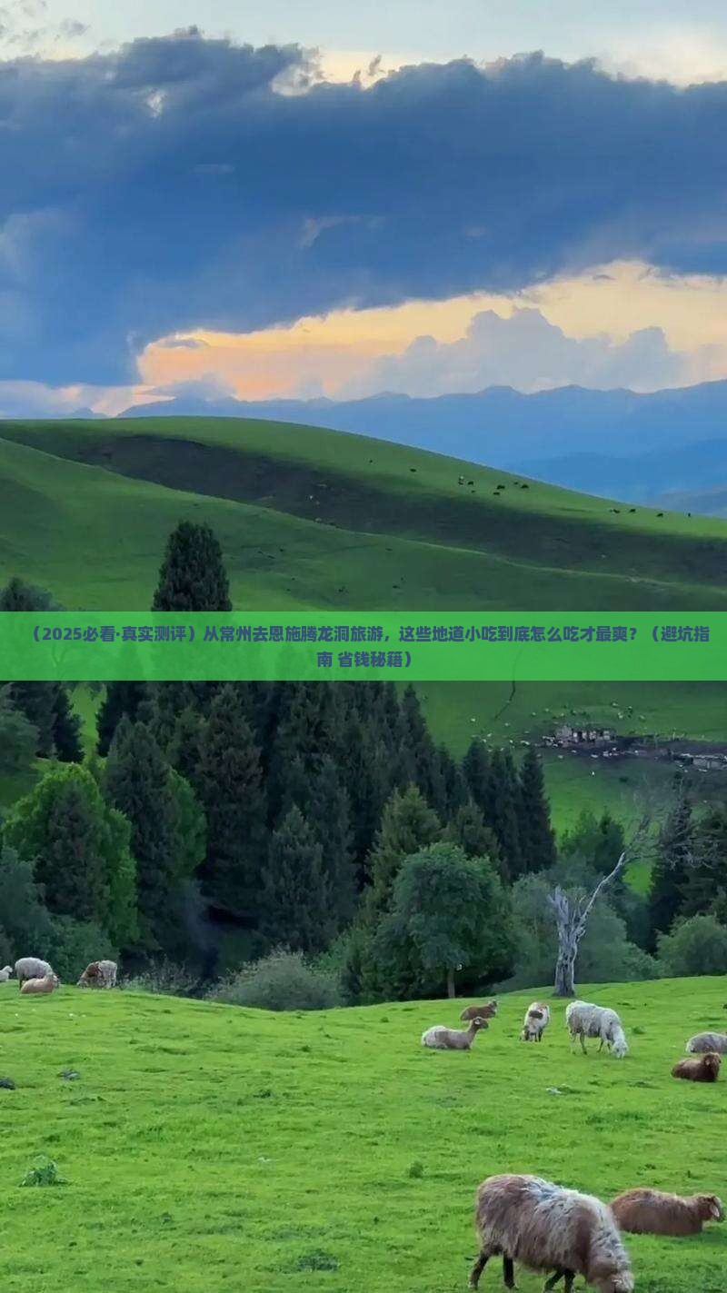 常州去恩施腾龙洞旅游小吃