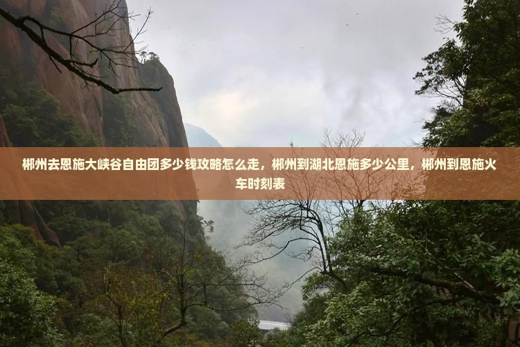 郴州去恩施大峡谷自由团