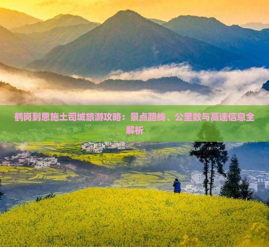 鹤岗到恩施土司城哪里玩