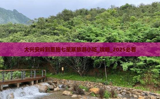 大兴安岭到恩施七星寨旅游小吃