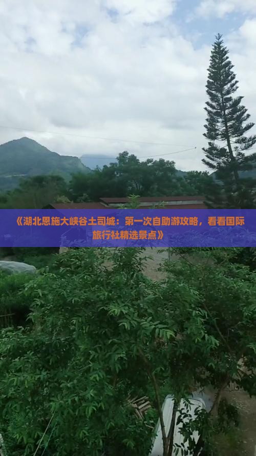 《湖北恩施大峡谷土司城：第一次自助游攻略，看看国际旅行社精选景点》