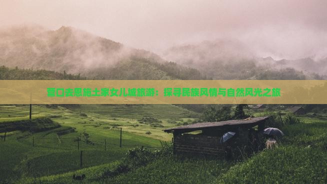 营口去恩施土家女儿城旅游：探寻民族风情与自然风光之旅