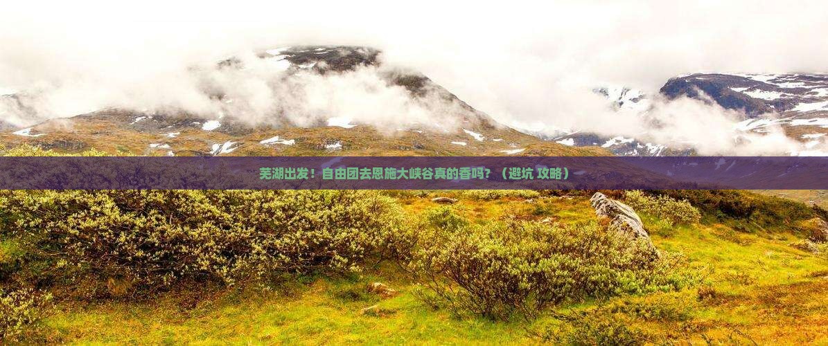 芜湖到恩施大峡谷自由团