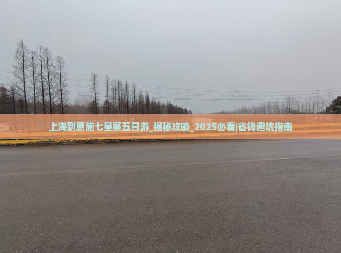 上海到恩施七星寨五日游