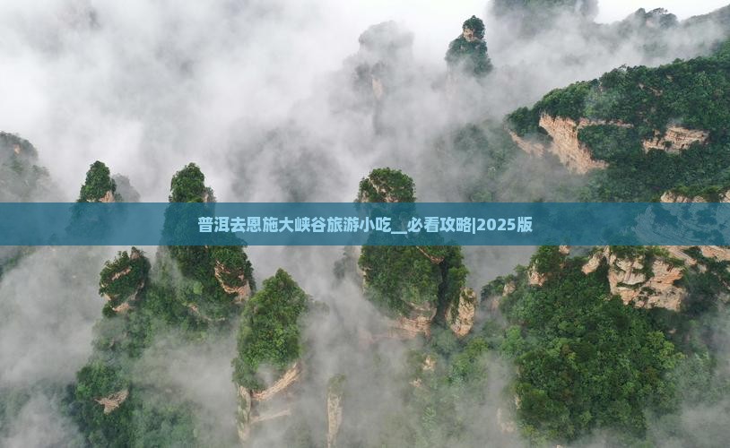 普洱去恩施大峡谷旅游小吃