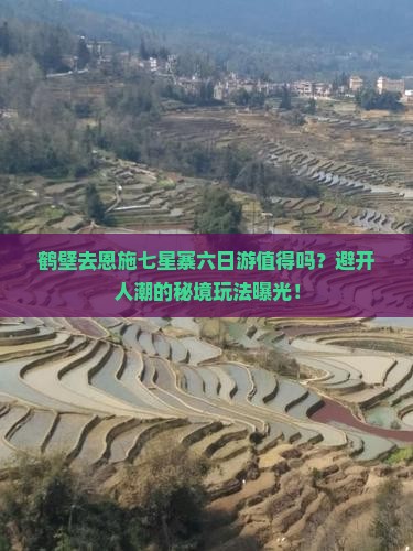 鹤壁去恩施七星寨六日游