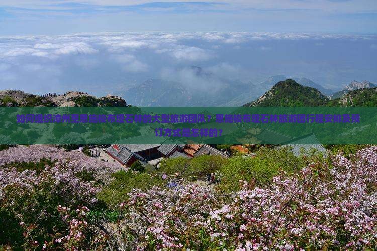 如何组织漳州至恩施梭布垭石林的大型旅游团队?恩施梭布垭石林旅游团行程安排及预订方式是怎样的? 如何组织漳州至恩施梭布垭石林的大型旅游团队?恩施梭布垭石林旅游团行程安排及预订方式是怎样的?