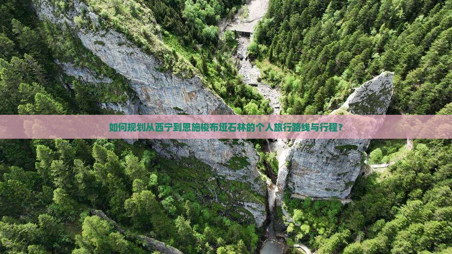 如何规划从西宁到恩施梭布垭石林的个人旅行路线与行程？
