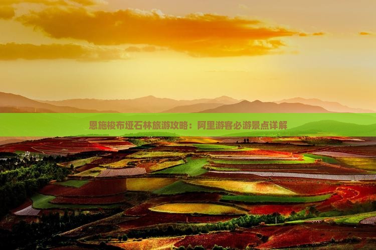 恩施梭布垭石林旅游攻略：阿里游客必游景点详解