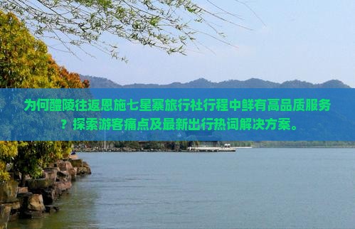 为何醴陵往返恩施七星寨旅行社行程中鲜有高品质服务？探索游客痛点及最新出行热词解决方案。