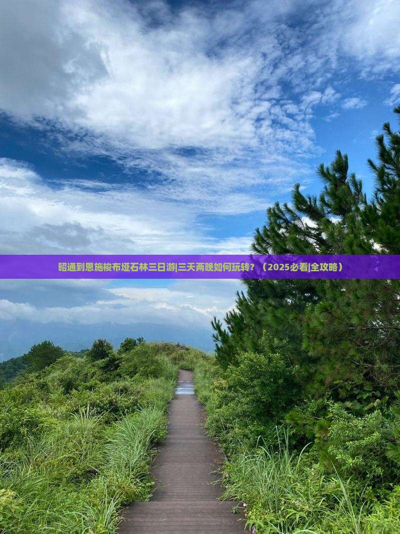 昭通到恩施梭布垭石林三日游