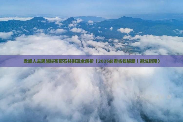 赤峰去恩施梭布垭石林景点