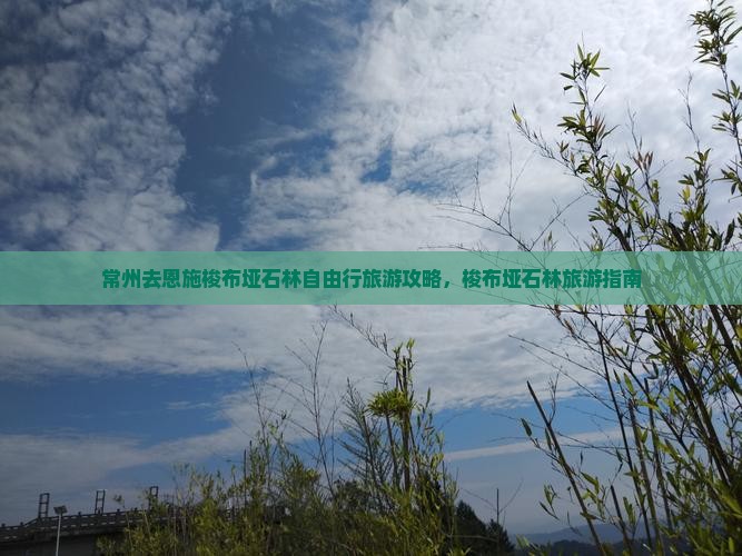 常州去恩施梭布垭石林自由行