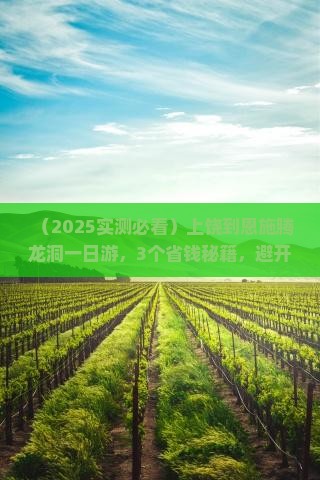 上饶到恩施腾龙洞一日