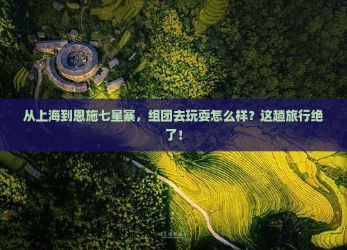 上海到恩施七星寨大型旅游团
