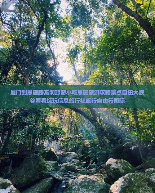 厦门到恩施腾龙洞旅游小吃恩施旅游攻略景点自由大峡谷看看纯玩信息旅行社旅行自由行国际