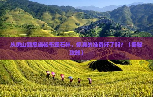 唐山去恩施梭布垭石林旅游