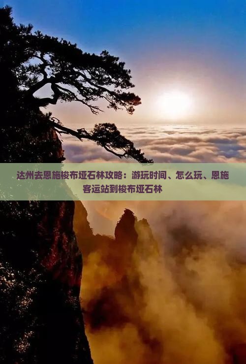 达州去恩施梭布垭石林攻略