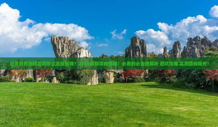自贡到恩施腾龙洞必去地
