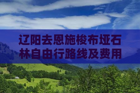 辽阳去恩施梭布垭石林自由行路线及费用攻略