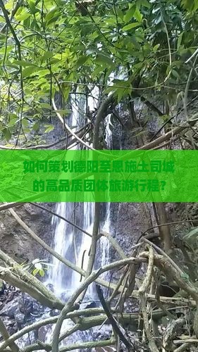如何策划德阳至恩施土司城的高品质团体旅游行程？