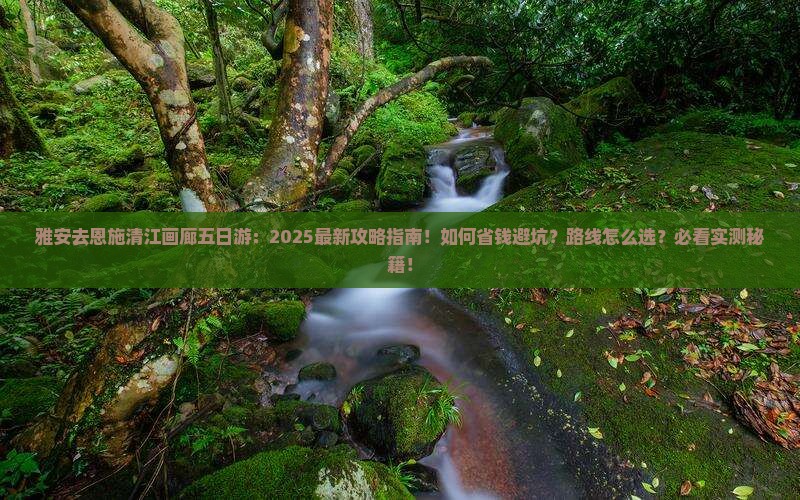 雅安去恩施清江画廊五日游