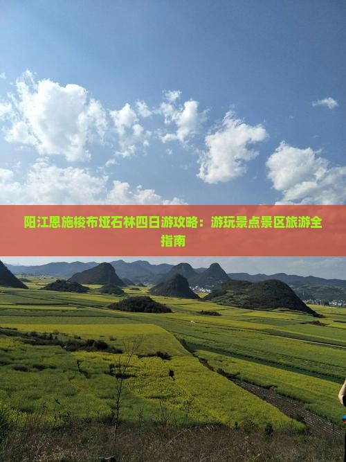 阳江去恩施梭布垭石林四日游