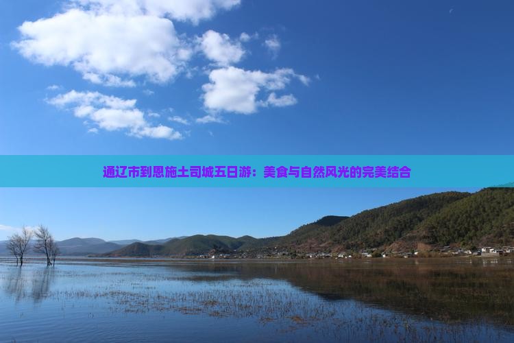 通辽市到恩施土司城五日游：美食与自然风光的完美结合