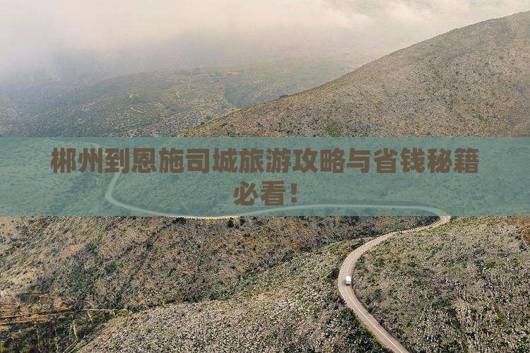 郴州到恩施土司城大型旅游团