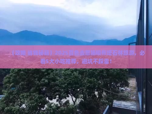 百色去恩施梭布垭石林旅游小吃