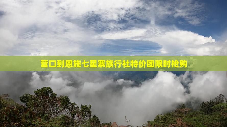 营口到恩施七星寨旅行社