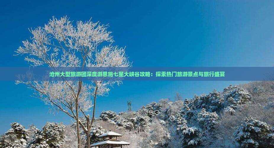 沧州大型旅游团深度游恩施七星大峡谷攻略：探索热门旅游景点与旅行盛宴