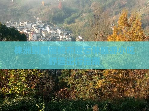 株洲到恩施梭布垭石林旅游小吃舒适出行指南