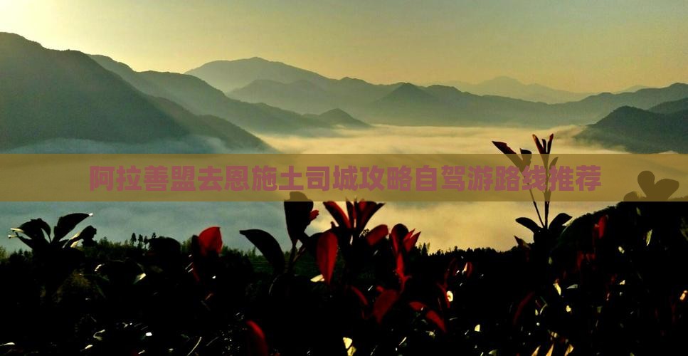 阿拉善盟去恩施土司城攻略自驾游路线推荐