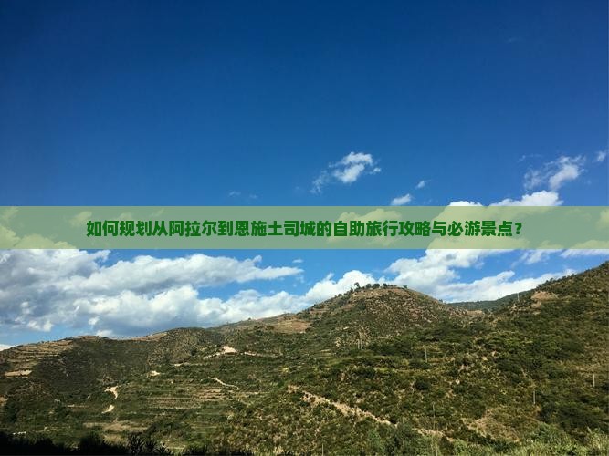 如何规划从阿拉尔到恩施土司城的自助旅行攻略与必游景点？