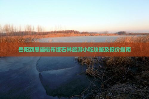 岳阳到恩施梭布垭石林旅游小吃攻略及报价指南