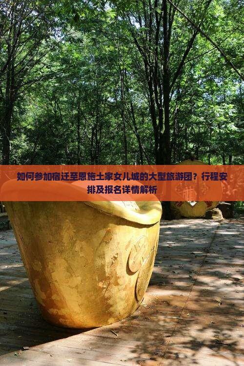 如何参加宿迁至恩施土家女儿城的大型旅游团？行程安排及报名详情解析